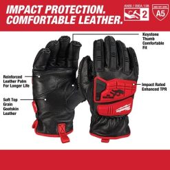 Milwaukee Tools Milwaukee Impact Cut Level 5 Goatskin Leather Gloves - XL 48-22-8783 -Klein Tools Shop 24627 5 fdai0nklijn8royk 1