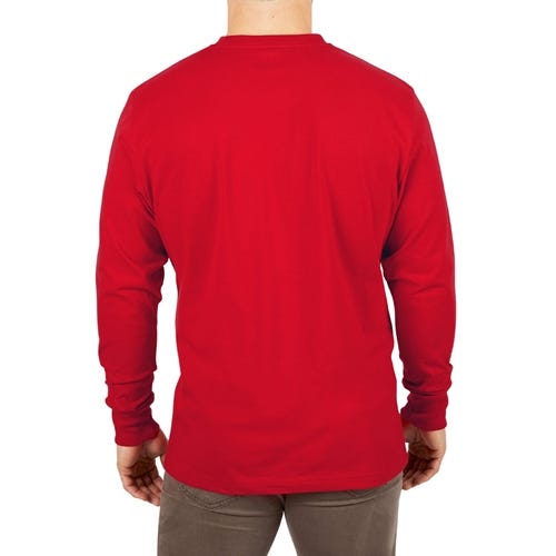 Milwaukee Heavy Duty Long Sleeve Red Pocket T-Shirt 602R Milwaukee Tools Milwaukee Heavy Duty Long Sleeve Red Pocket T-Shirt 602R -Klein Tools Shop 24632 3 gd66ry7ujeaymlhg