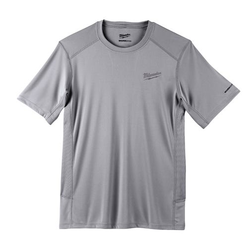 Milwaukee Workskin Lightweight Performance Gray Short Sleeve Shirt 414G Milwaukee Tools Milwaukee Workskin Lightweight Performance Gray Short Sleeve Shirt 414G -Klein Tools Shop 24634 l6mknenc0ywz3ngj