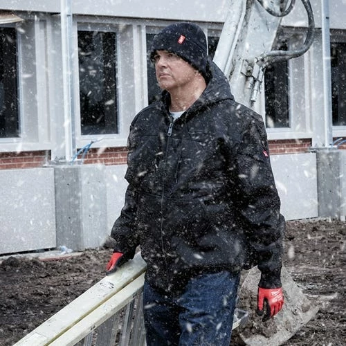 Milwaukee Tools Milwaukee One Size Cuffed Beanie - Black 503B - Image 3