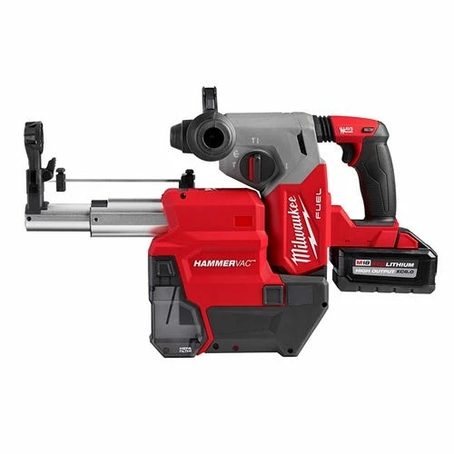 Milwaukee M18 FUEL 1" SDS Plus Rotary Hammer Dust Extractor Kit 2912-22DE Milwaukee Tools Milwaukee M18 FUEL 1" SDS Plus Rotary Hammer Dust Extractor Kit 2912-22DE -Klein Tools Shop
