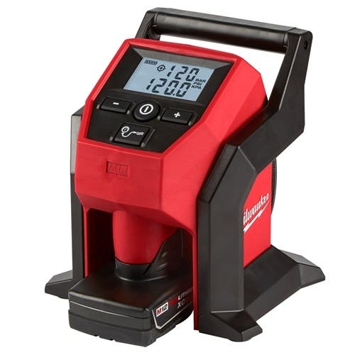 Milwaukee M12 Compact Tire Inflator (4.0Ah) Kit 2475-21XC Milwaukee Tools Milwaukee M12 Compact Tire Inflator (4.0Ah) Kit 2475-21XC -Klein Tools Shop 2475