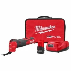 Milwaukee Tools Milwaukee M12 FUEL 12-Volt Lithium-Ion Cordless Oscillating Multi-Tool Kit 2526-21HO