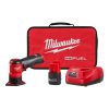 Milwaukee Tools Milwaukee M12 FUEL 12-Volt Lithium-Ion Brushless Cordless Orbital Detail Sander Kit W/ High Output 2.5 Ah Battery 2531-21HO -Klein Tools Shop 2531 21ho 1