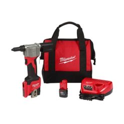 Milwaukee Tools Milwaukee M12 Cordless Rivet Tool (1.5Ah) Kit 2550-22
