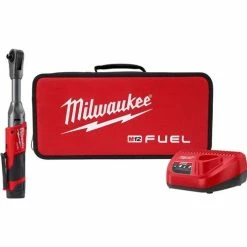 Milwaukee Tools Milwaukee M12 FUEL 3/8" Extended Reach Ratchet 2.0Ah Kit 2560-21