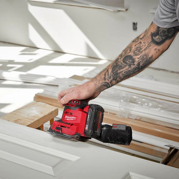 Milwaukee M18 1/4 Cordless Sheet Sander (Bare Tool) 2649-20 Milwaukee Tools Milwaukee M18 1/4 Cordless Sheet Sander (Bare Tool) 2649-20 -Klein Tools Shop 2649 20 4