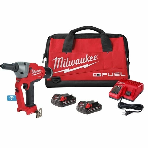 Milwaukee Tools Milwaukee M18 FUEL 1/4" Blind Rivet Tool W/ ONE-KEY Kit 2660-22CT