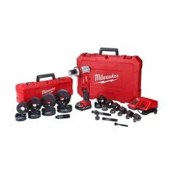 Milwaukee Tools Milwaukee M18 Knockout 6 Ton ForceLogic 1/2 - 4" (2.0Ah) Kit 2677-23