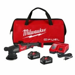 Milwaukee Tools Milwaukee M18 FUEL 5" Pad 15mm Random Orbital Polisher Kit 2684-22HD