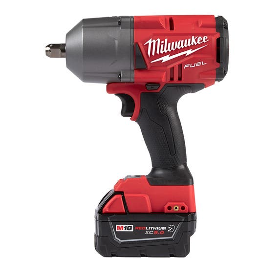 Milwaukee M18 FUEL™ High Torque ½” Impact Wrench with Pin Detent Kit 2766-22R Milwaukee Tools Milwaukee M18 FUEL™ High Torque ½” Impact Wrench With Pin Detent Kit 2766-22R -Klein Tools Shop 2766 22r 101