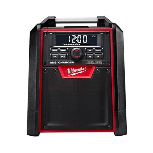 Milwaukee M18 Bluetooth Jobsite Radio with Charger 2792-20 Milwaukee Tools Milwaukee M18 Bluetooth Jobsite Radio With Charger 2792-20 -Klein Tools Shop 2792