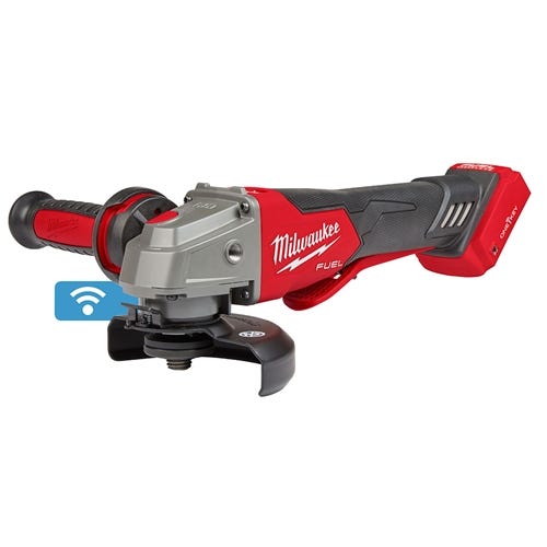 Milwaukee M18 FUEL 5" Braking Grinder Paddle Switch w/ One-Key, No Lock (6.0Ah) Kit 2882-22 Milwaukee Tools Milwaukee M18 FUEL 5" Braking Grinder Paddle Switch W/ One-Key, No Lock (6.0Ah) Kit 2882-22 -Klein Tools Shop 2882 20
