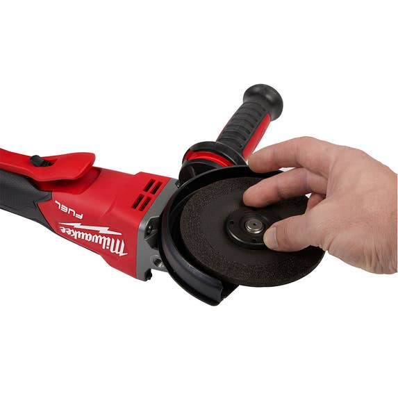 Milwaukee M18 FUEL 5" Flathead Braking Grinder w/ Paddle Switch, No-Lock (Tool Only) 2886-20 Milwaukee Tools Milwaukee M18 FUEL 5" Flathead Braking Grinder W/ Paddle Switch, No-Lock (Tool Only) 2886-20 -Klein Tools Shop 2886 20 2