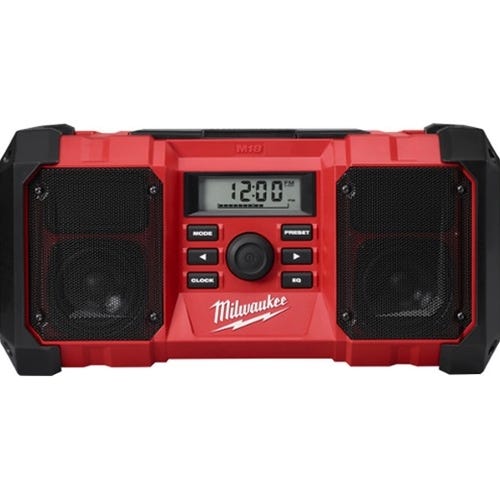 Milwaukee M18 Jobsite Radio 2890-20 Milwaukee Tools Milwaukee M18 Jobsite Radio 2890-20 -Klein Tools Shop 2890
