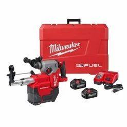 Milwaukee Tools Milwaukee M18 FUEL 1" SDS Plus Rotary Hammer Dust Extractor Kit 2912-22DE