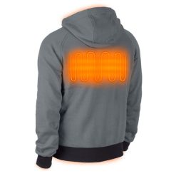 Milwaukee Tools Milwaukee M12 Gray Heated Hoodie Kit 306G-21 9 Milwaukee Tools Milwaukee M12 Gray Heated Hoodie Kit 306G-21 -Klein Tools Shop 306g 21 4