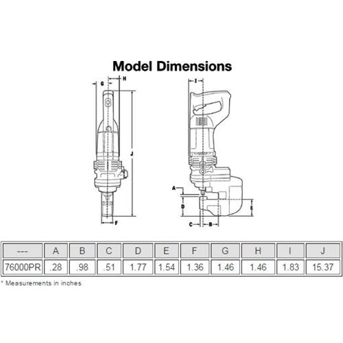 Hougen 18V Makita Cordless Metal Hole Punch (1/4 Max Thick) 76000PR Hougen Tools Hougen 18V Makita Cordless Metal Hole Punch (1/4 Max Thick) 76000PR -Klein Tools Shop