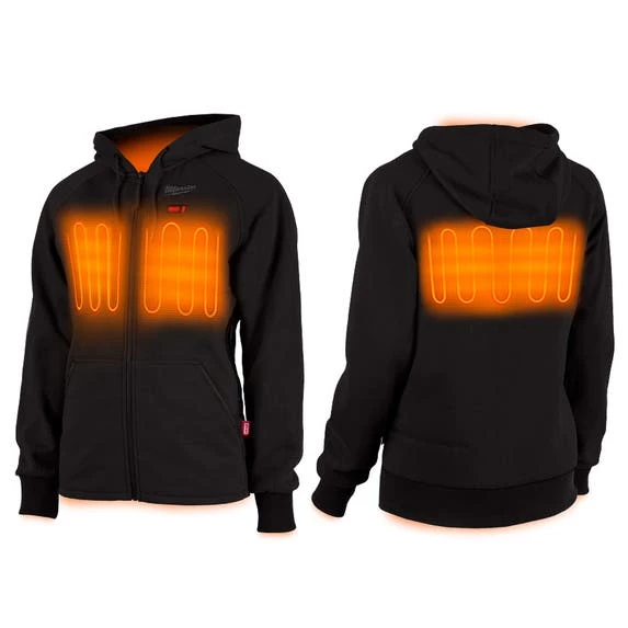 Milwaukee Tools Milwaukee M12 Women's Black Heated Hoodie - Kit 336B-21 - Image 3