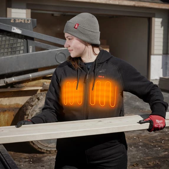 Milwaukee Tools Milwaukee M12 Women's Black Heated Hoodie - Kit 336B-21 - Image 5