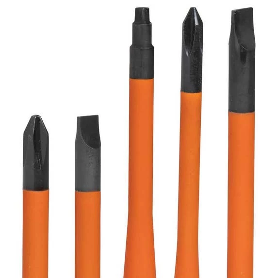 Klein 6-Piece Slim-Tip 1000V Insulated Screwdriver Set 33736INS Klein Tools Klein 6-Piece Slim-Tip 1000V Insulated Screwdriver Set 33736INS -Klein Tools Shop 33736ins 2 4hmwfijtcn16agia