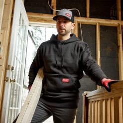 Milwaukee Tools Milwaukee Midweight Pullover Hoodie - Black 351B -Klein Tools Shop 351b 2x 1 6
