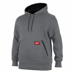 Milwaukee Tools Milwaukee Midweight Pullover Hoodie - Gray 351G