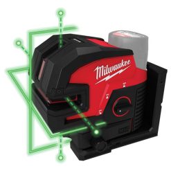 Milwaukee Tools Milwaukee M12™ Green Cross Line & 4-Points Laser (Tool Only) 3624-20