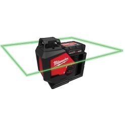 Milwaukee Tools Milwaukee M12 Green 360° Single Plane Laser Kit 3631-21