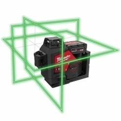 Milwaukee Tools Milwaukee M12 Green 360° 3-Plane Laser Kit 3632-21