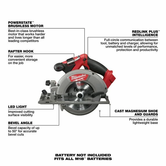 Milwaukee Tools Milwaukee M18 FUEL™ 5-Tool Combo Kit 3697-25 - Image 3