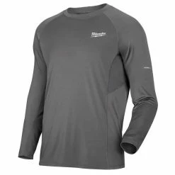 Milwaukee Tools Milwaukee Workskin Midweight Gray Base Layer - 402G