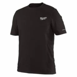 Milwaukee Tools Milwaukee WORKSKIN Lightweight Short Sleeve Performance Shirt - Black 414B