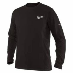 Milwaukee Tools Milwaukee WORKSKIN Lightweight Long Sleeve Performance Shirt - Black 415B