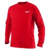 Milwaukee Tools Milwaukee WORKSKIN Lightweight Long Sleeve Performance Shirt - Red 415R -Klein Tools Shop 415r
