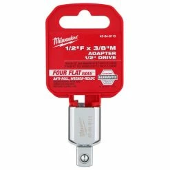 Milwaukee Tools Milwaukee 1/2" Drive 1/2"F X 3/8"M Adapter 42-04-9113