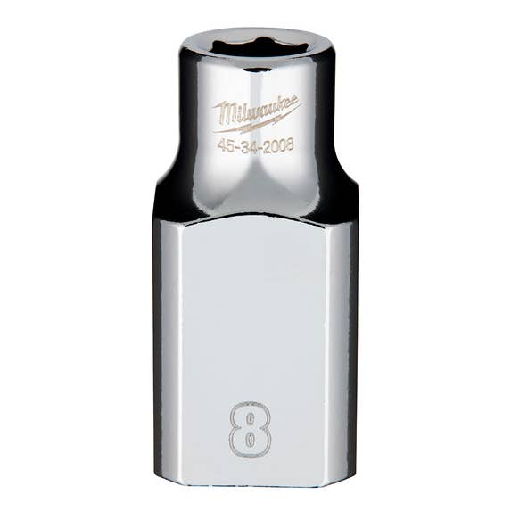 Milwaukee 1/2" Drive 8mm Standard 6-Point Chrome Socket 45-34-2008 Milwaukee Tools Milwaukee 1/2" Drive 8mm Standard 6-Point Chrome Socket 45-34-2008 -Klein Tools Shop 45 34 2008 sj2itgnlo3zqrv0j