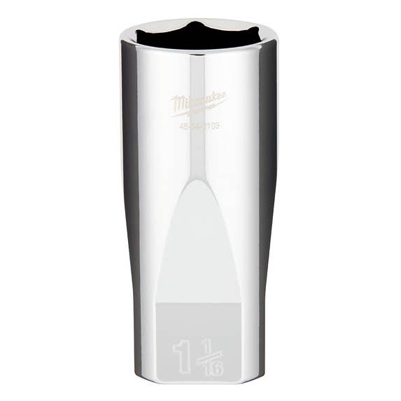 Milwaukee 1/2" Drive 1-1/16" Deep 6-Point Chrome Socket 45-34-2103 Milwaukee Tools Milwaukee 1/2" Drive 1-1/16" Deep 6-Point Chrome Socket 45-34-2103 -Klein Tools Shop 45 34 2103 s6ync0wceyh41m5h