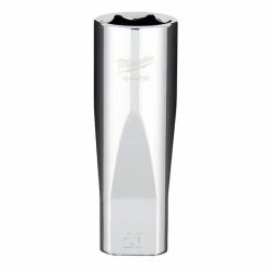 Milwaukee Tools Milwaukee 1/2" Drive 20mm Deep 6-Point Chrome Socket 45-34-2120