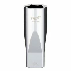 Milwaukee Tools Milwaukee 1/2" Drive 22mm Deep 6-Point Chrome Socket 45-34-2122