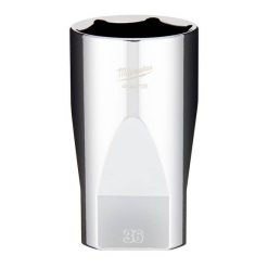 Milwaukee Tools Milwaukee 1/2" Drive 36mm Deep 6-Point Chrome Socket 45-34-2136