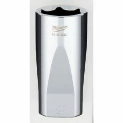 Milwaukee Tools Milwaukee 3/8" Drive 23mm Deep 6-Point Chrome Socket 45-34-8043