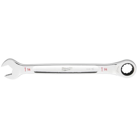 Milwaukee 1-1/4" SAE Ratcheting Combination Wrench 45-96-9238 Milwaukee Tools Milwaukee 1-1/4" SAE Ratcheting Combination Wrench 45-96-9238 -Klein Tools Shop 45 96 9238