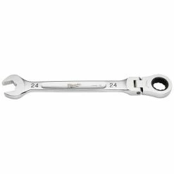 Milwaukee Tools Milwaukee 24MM Metric Flex Head Ratcheting Combination Wrench 45-96-9624