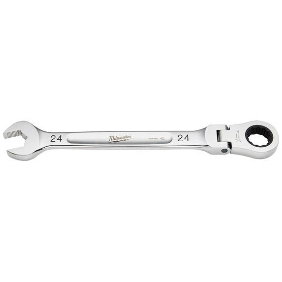 Milwaukee Tools Milwaukee 24MM Metric Flex Head Ratcheting Combination Wrench 45-96-9624
