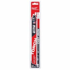 Milwaukee Tools Milwaukee 9" NITRUS Carbide CAST IRON Torch Sawzall Blade (Each) 48-00-5262