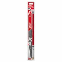 Milwaukee Tools Milwaukee 12" 5 TPI Ax Carbide Sawzall Reciprocating Saw Blade (3 Pack) 48-00-5327