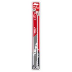Milwaukee Tools Milwaukee 12" 7 TPI The TORCH Sawzall Blade W/ Carbide Teeth (5-Pack) 48-00-5503