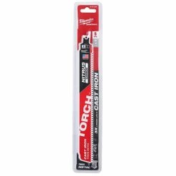 Milwaukee Tools Milwaukee 9" NITRUS Carbide CAST IRON Torch Sawzall Blade (5 Pack) 48-00-5562