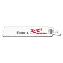 Milwaukee Tools Milwaukee 6" 14 TPI Sawzall Torch Metal Demolition Blade (Each) 48-01-7782